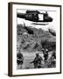 Helicopters Drop Troops-Associated Press-Framed Premium Photographic Print