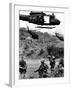 Helicopters Drop Troops-Associated Press-Framed Photographic Print