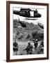 Helicopters Drop Troops-Associated Press-Framed Photographic Print