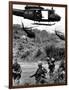 Helicopters Drop Troops-Associated Press-Framed Photographic Print