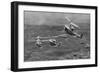 Helicopters Gathering Overhead-null-Framed Photographic Print