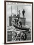 Heligoland Submarine Rescue-Paul Renouard-Framed Art Print