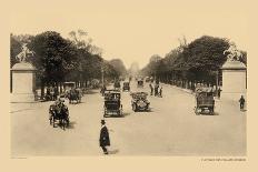 Avenue of the Champs-Elysees-Helio E. Ledeley-Art Print