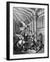 Heliodorus Attempting to Take Treasure from the Temple at Jerusalem, 1865-1866-Gustave Doré-Framed Giclee Print