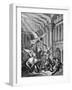 Heliodorus punished in the temple-Gustave Dore-Framed Giclee Print