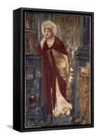 Heliogabalus, High Priest of the Sun-Simeon Solomon-Framed Stretched Canvas