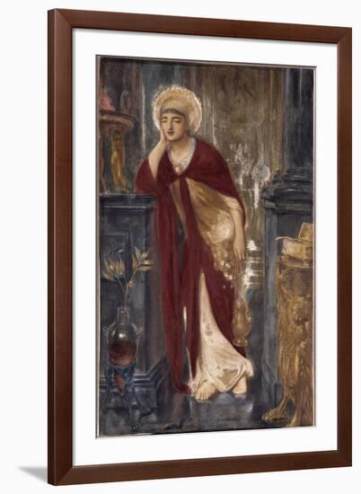 Heliogabalus, High Priest of the Sun-Simeon Solomon-Framed Giclee Print