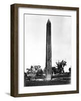 Heliopolis Obelisk, Egypt, 1878-Felix Bonfils-Framed Giclee Print