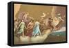 Helios with Sun Chariot-null-Framed Stretched Canvas