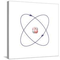 Helium, Atomic Model-Friedrich Saurer-Stretched Canvas