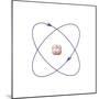 Helium, Atomic Model-Friedrich Saurer-Mounted Premium Photographic Print