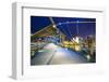 Helix Bridge leading to the Marina Bay Sands, Marina Bay, Singapore, Southeast Asia, Asia-Fraser Hall-Framed Photographic Print