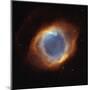 Helix Nebula - a Gaseous Envelope Expelled By a Dying Star-null-Mounted Art Print