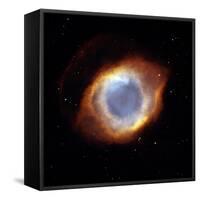 Helix Nebula, HST Image-null-Framed Stretched Canvas