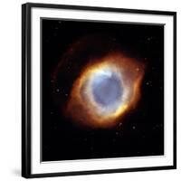 Helix Nebula, HST Image-null-Framed Photographic Print