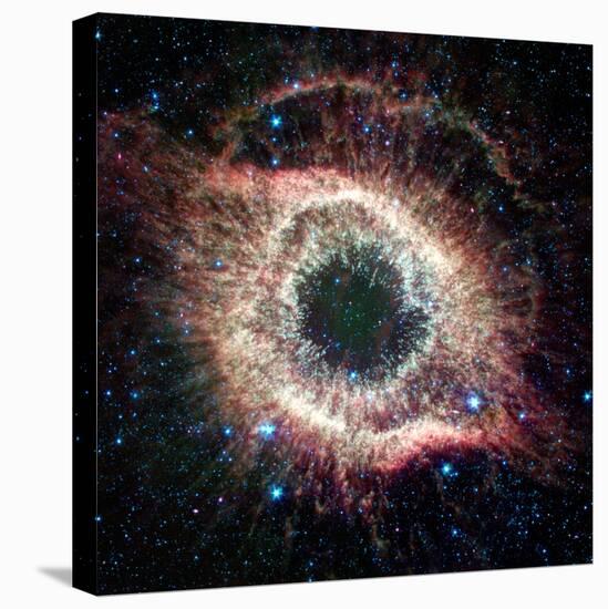 Helix Nebula, Infrared Spitzer Image-null-Stretched Canvas