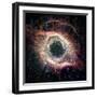 Helix Nebula, Infrared Spitzer Image-null-Framed Premium Photographic Print