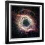Helix Nebula, Infrared Spitzer Image-null-Framed Photographic Print