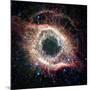 Helix Nebula, Infrared Spitzer Image-null-Mounted Photographic Print