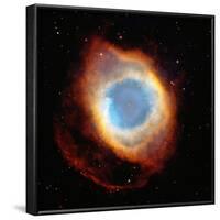 Helix Nebula, Satellite View (Digital Composite)-Stocktrek-Framed Photographic Print