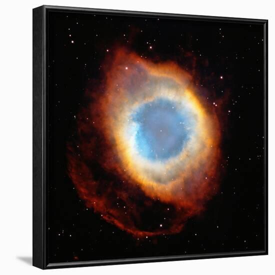 Helix Nebula, Satellite View (Digital Composite)-Stocktrek-Framed Photographic Print