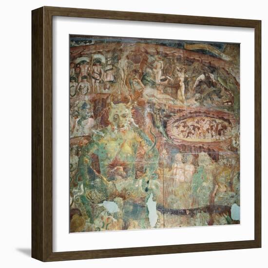 Hell, 1360-70-Master of the Triumph of Death-Framed Giclee Print