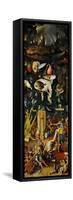 Hell and Its Punishments, Right Panel from the Garden of Earthly Delights Triptych-Hieronymus Bosch-Framed Stretched Canvas