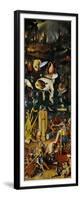 Hell and Its Punishments, Right Panel from the Garden of Earthly Delights Triptych-Hieronymus Bosch-Framed Giclee Print