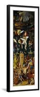Hell and Its Punishments, Right Panel from the Garden of Earthly Delights Triptych-Hieronymus Bosch-Framed Premium Giclee Print