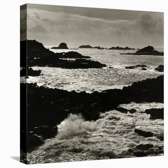 Hell Bay and Bishops Rock Lighthouse, Bryher Scilly Isles-Fay Godwin-Stretched Canvas