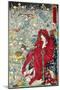 Hell Courtesan, No. 9 in the Series "Kyosai Rakuga"-null-Mounted Giclee Print