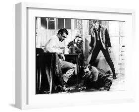 Hell Drivers, Sean Connery, Sid James, Stanley Baker, Patrick McGoohan, 1958-null-Framed Photo