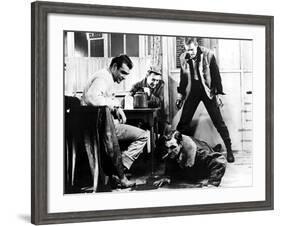 Hell Drivers, Sean Connery, Sid James, Stanley Baker, Patrick McGoohan, 1958-null-Framed Photo