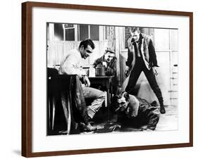 Hell Drivers, Sean Connery, Sid James, Stanley Baker, Patrick McGoohan, 1958-null-Framed Photo
