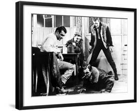 Hell Drivers, Sean Connery, Sid James, Stanley Baker, Patrick McGoohan, 1958-null-Framed Photo