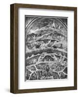 Hell, from 'The Divine Comedy' (Inferno) by Dante Alighieri (1265-1321)-Andrea Di Cione Orcagna-Framed Giclee Print