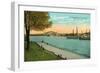 Hell Gate Bridge, East River-null-Framed Art Print