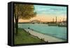 Hell Gate Bridge, East River-null-Framed Stretched Canvas