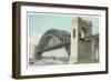 Hell Gate Bridge, New York City-null-Framed Art Print