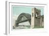 Hell Gate Bridge, New York City-null-Framed Art Print