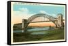 Hell Gate Bridge, New York City-null-Framed Stretched Canvas