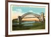 Hell Gate Bridge, New York City-null-Framed Premium Giclee Print