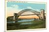 Hell Gate Bridge, New York City-null-Mounted Premium Giclee Print