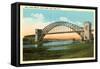 Hell Gate Bridge, New York City-null-Framed Stretched Canvas