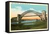 Hell Gate Bridge, New York City-null-Framed Stretched Canvas