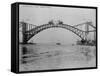 Hell Gate Bridge, New York-null-Framed Stretched Canvas