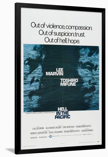 Hell In the Pacific, 1968, Directed by John Boorman-null-Framed Giclee Print