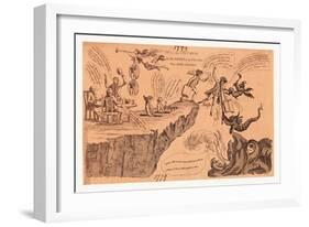 Hell in Triumph or the Devil Has Got His Own-null-Framed Giclee Print