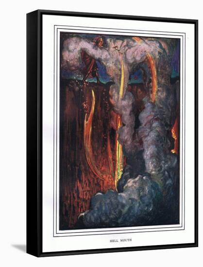 Hell Mouth-John Byam Liston Shaw-Framed Stretched Canvas