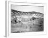 Hell on Wheels' Town in Bear River, Nebraska, 1860S (B/W Photo)-American Photographer-Framed Giclee Print